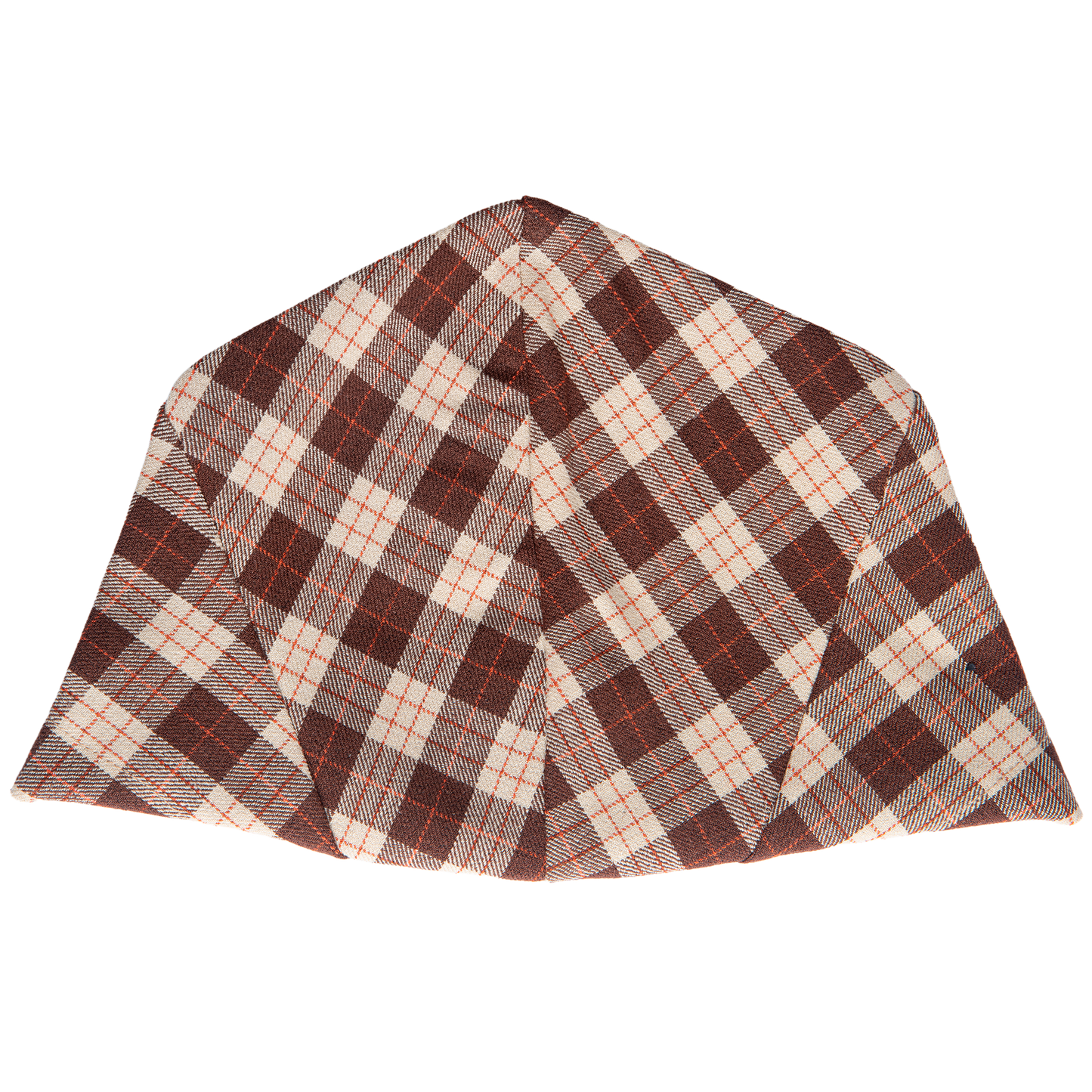 Conrade Plaid Brown Skully